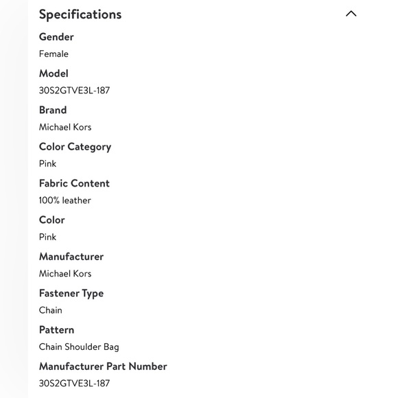 Michael Kors Jet Set Travel Large Shoulder Bag (Soft Pink) Saffiano Leather - Picture 5 of 6